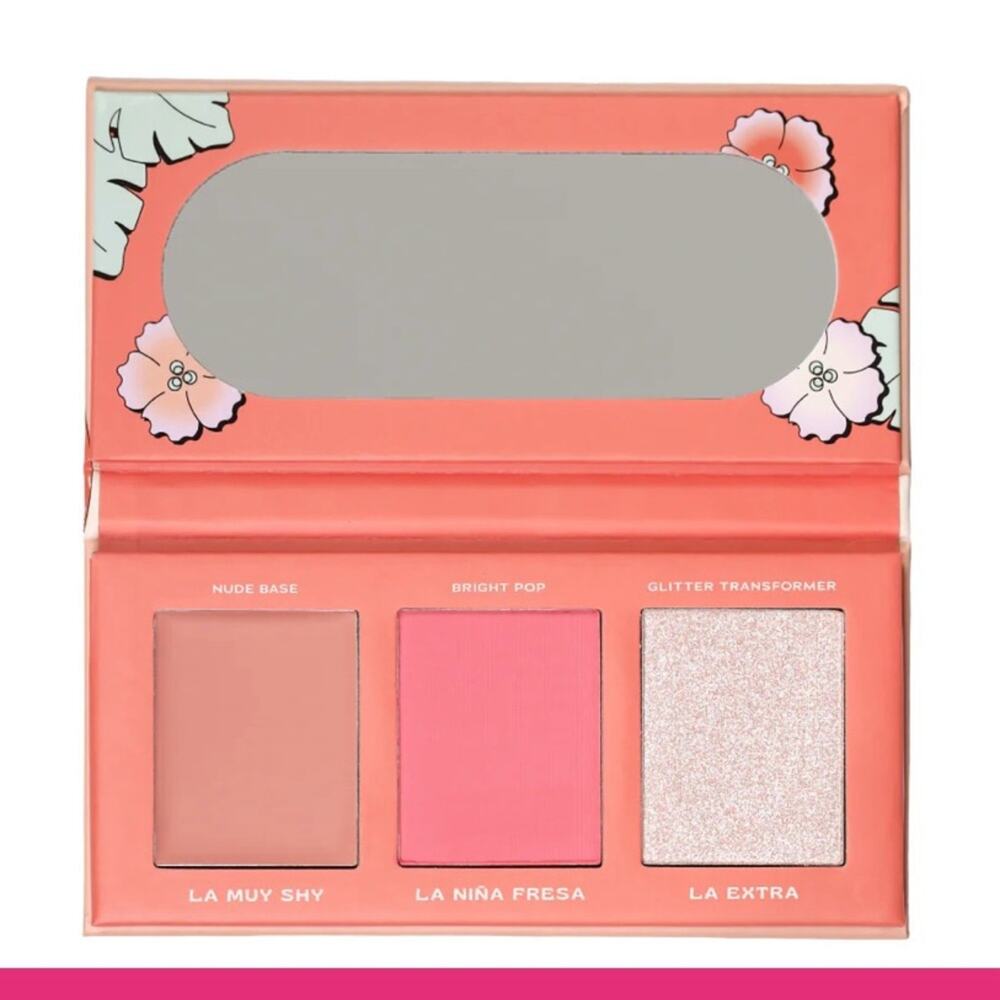 Viva Las Cheekas Blush Highlighter and Bronzer Pallet